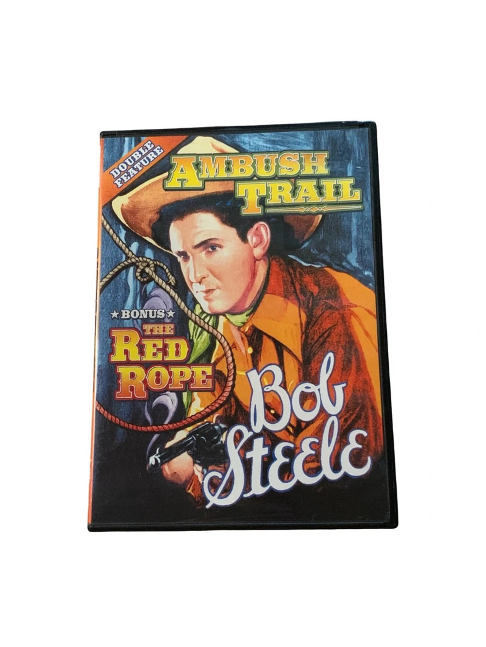 Ambush Trail / The Red Rope DVD Bob Steele Double Feature Western NR B&W